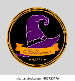 Witch hat logo dark