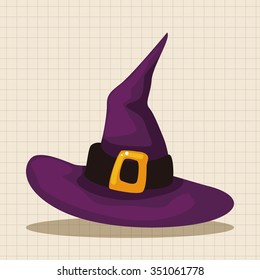 witch hat theme elements