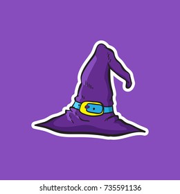 witch hat vector cartoon