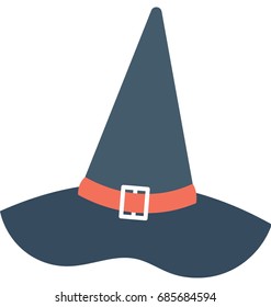 
Witch Hat Vector Icon 
