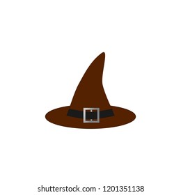 Witch hat vector illustration