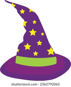 Witch hat Vector image or clipart