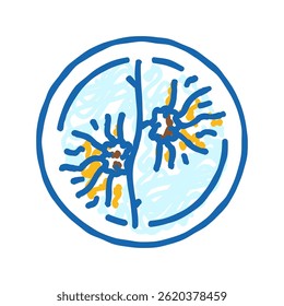witch hazel cosmetic plant doodle icon sketch vector. witch hazel cosmetic plant sign. isolated symbol illustration