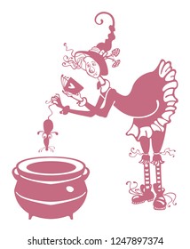 Witch and her potion