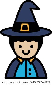 A Witch icon in line style