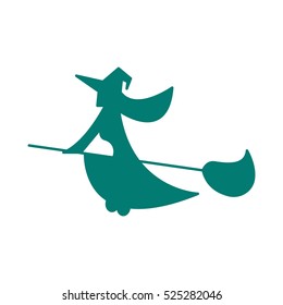 Witch Logo Design Template