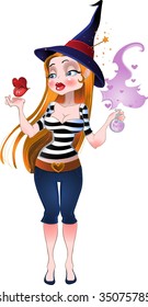 witch with love love-potion
