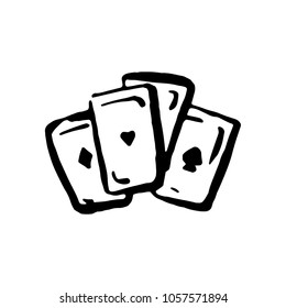 Witch and magic item card illustration