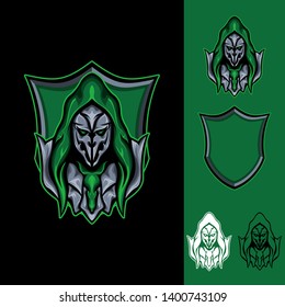 The Witch Mask : Logo E-Sport Gaming