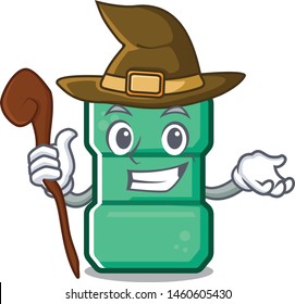 Witch mouthwash in the a character shape