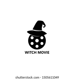 Witch Movie Logo Template Design