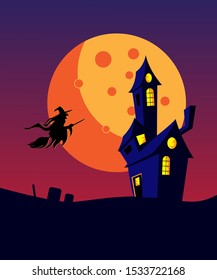 Witch on the way back home.