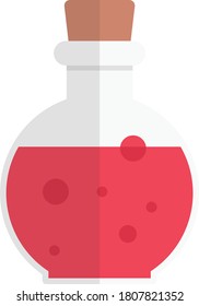 icono de veneno vectorial de color plano icono 