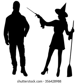  witch putting a spell on a man