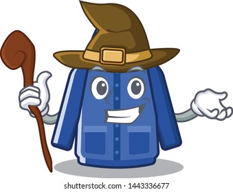 Witch raincoat in the a cartoon shape
