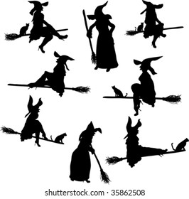 Witch Silhouettes