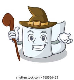 Witch tissue character cartoon style