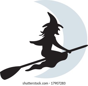 witch, vector