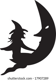 witch, vector