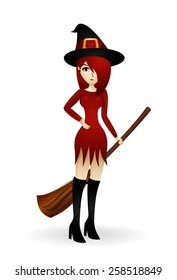 Witch Vector For Your Design