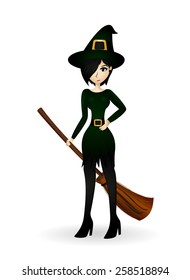 Witch Vector For Your Design