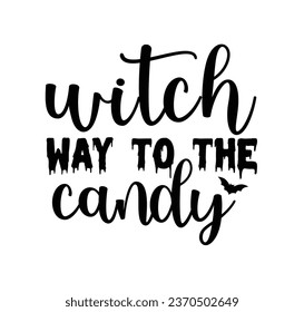 Witch way to the candy