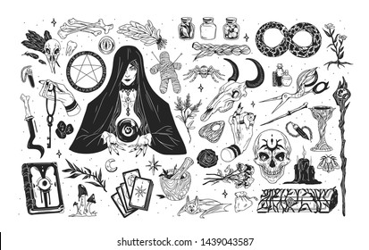 Witchcraft set  