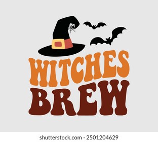 Brujas Brew, Halloween, Fantasma, Spooky Season, Bruja, Halloween, Camiseta divertida