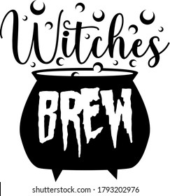 Witches brew quote. Witches brew vector