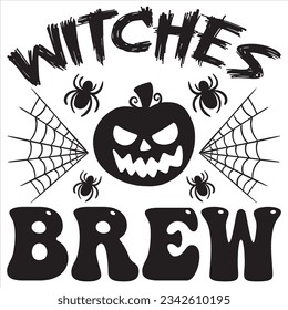 Witches Brew T-shirt Design Vector File