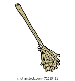 witches broom cartoon