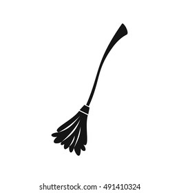 Witches broom icon in simple style on a white background vector illustration