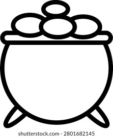 Witch's Brew Vector Design Icon Style