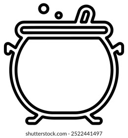 Witch's Cauldron Icon For Cooking potions.