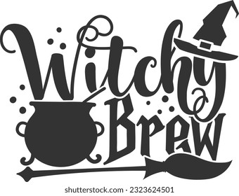 Witchy Brew - Happy Halloween