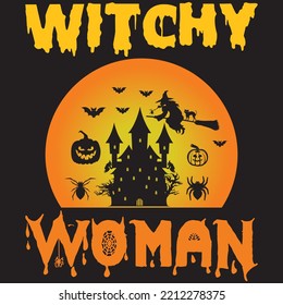 Witchy Woman T Shirt Design