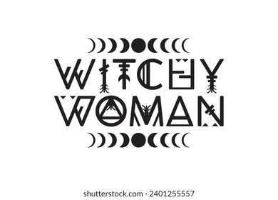 Witchy Woman, Witches, Witch Vibes, Witch, Halloween Shirt, Witchy Woman Gifts, Spooky, Magic Items, Funny Quotes, Tumbler Sticker Design, Cut File