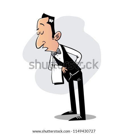 witer politely asking for your restaurant order