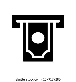 withdraw glyphs icon
