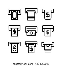 withdraw icon or logo isolated sign symbol vector illustration - Collection of high quality black style vector icons
