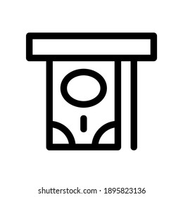 withdraw icon or logo isolated sign symbol vector illustration - high quality black style vector icons
