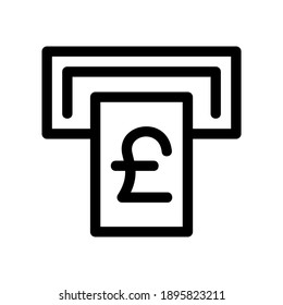 withdraw icon or logo isolated sign symbol vector illustration - high quality black style vector icons
