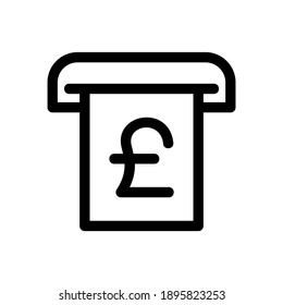 withdraw icon or logo isolated sign symbol vector illustration - high quality black style vector icons
