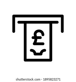 withdraw icon or logo isolated sign symbol vector illustration - high quality black style vector icons
