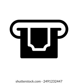 Withdraw Icon Vector Symbol Design Illustration