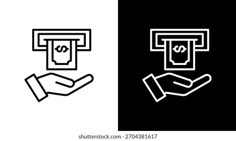 Retirar el diseño de conjunto de iconos blancos