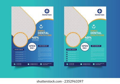 wither brighter fuller smile, dental care flyers template, dental care clinic, medical care health flyer,  Dental Flyer Template