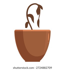 Planta murchada em um vaso representando a falta de atenção, representando desafios de jardinagem e negligência do cuidado da planta
