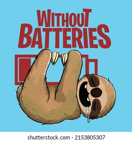 Ohne Batterien ein schönes Poster