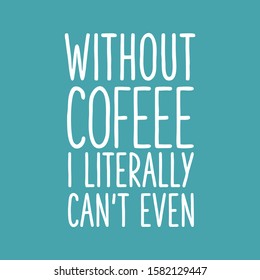 Without coffee i litterally can't even script lettering concept 